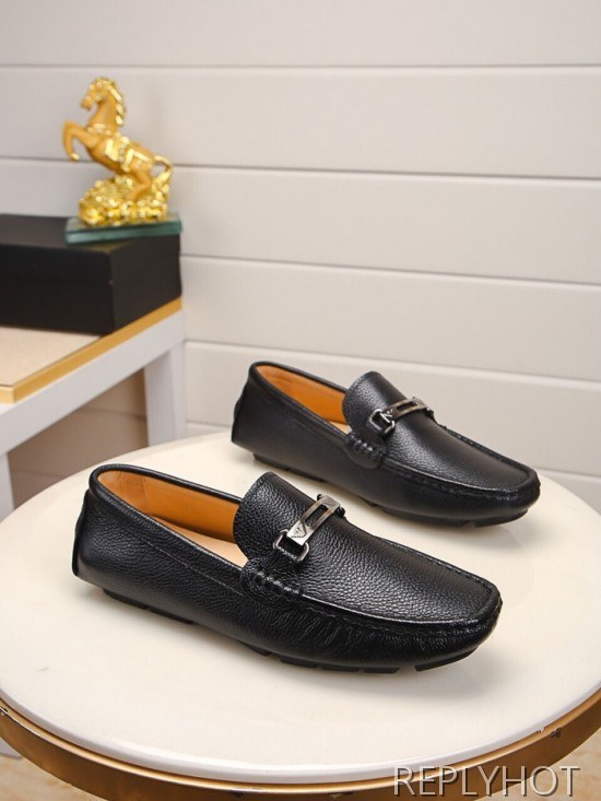Armani 2020 Mens Leather Loafer