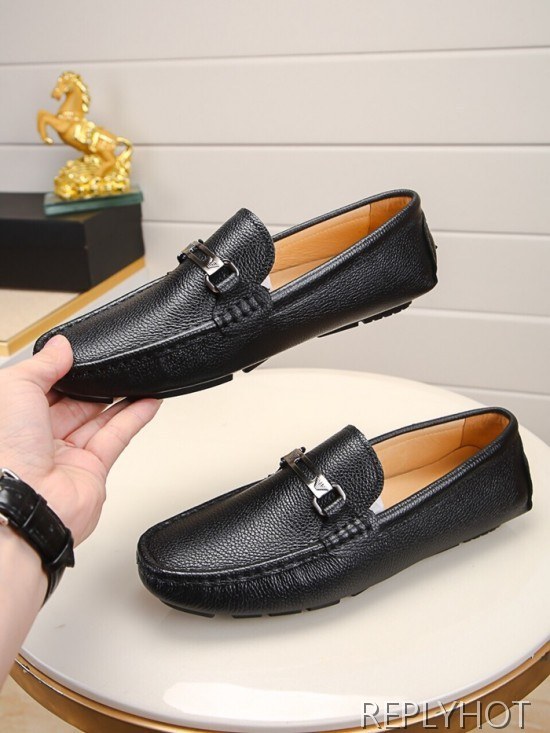 Armani 2020 Mens Leather Loafer
