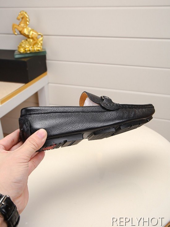 Armani 2020 Mens Leather Loafer