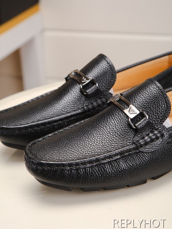 Armani 2020 Mens Leather Loafer