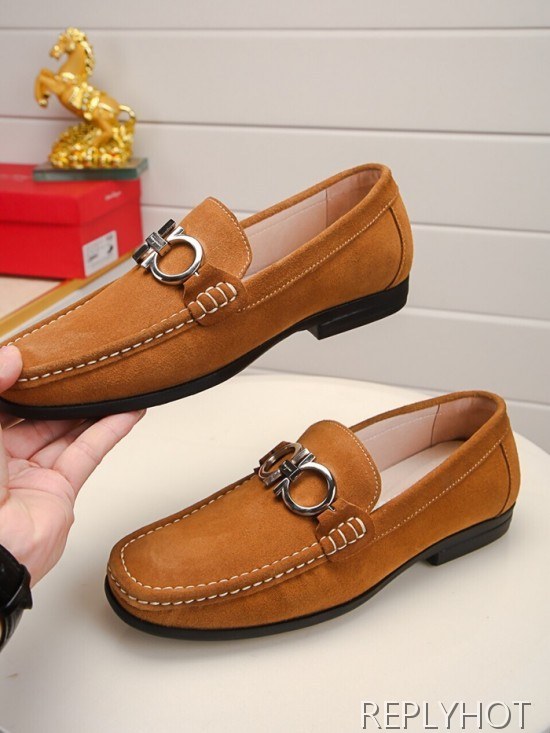 Ferragamo  2020 Mens Leather Loafer