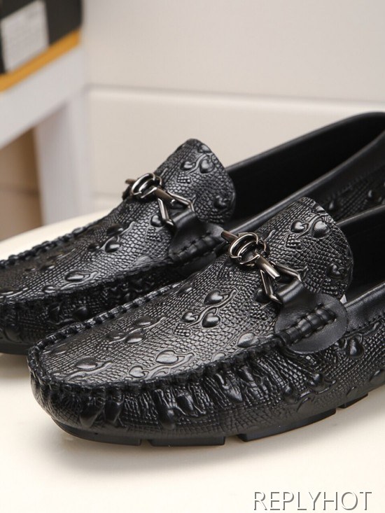 Gucci 2020 Mens Leather Loafer