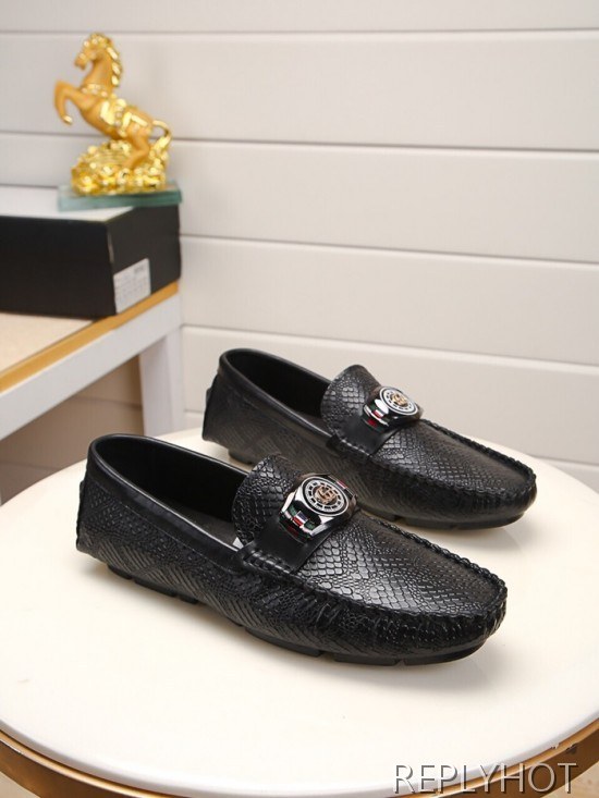 Gucci 2020 Mens Leather Loafer