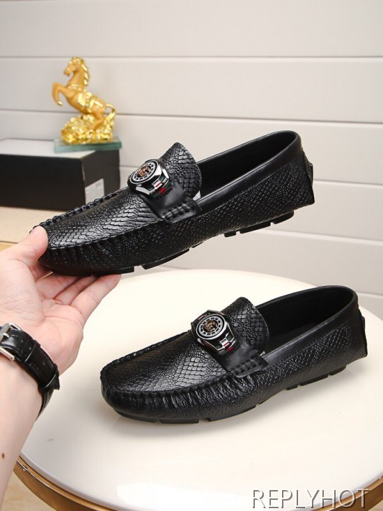 Gucci 2020 Mens Leather Loafer