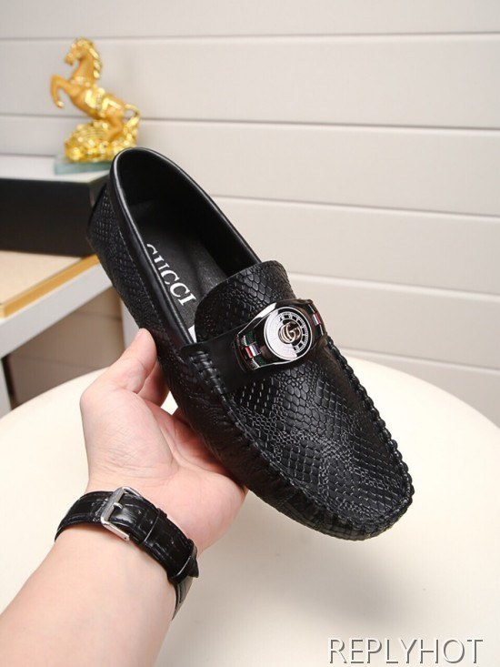 Gucci 2020 Mens Leather Loafer