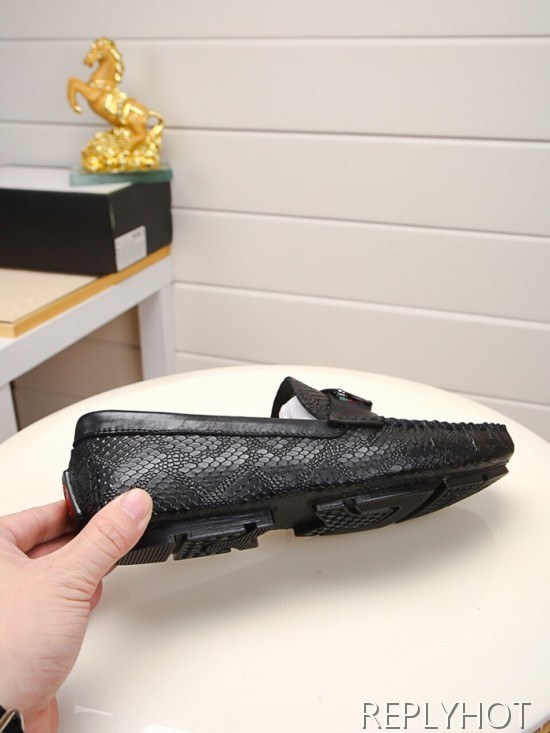 Gucci 2020 Mens Leather Loafer