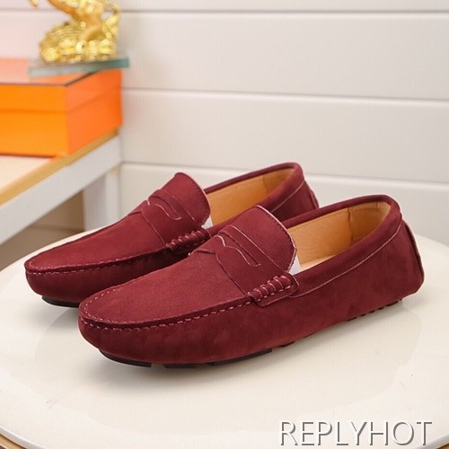 Hermes 2020 Mens Leather Loafer