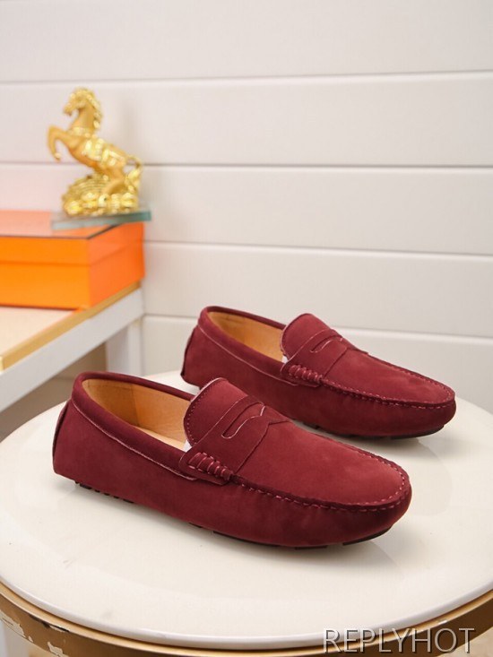 Hermes 2020 Mens Leather Loafer