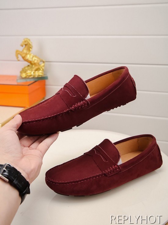 Hermes 2020 Mens Leather Loafer