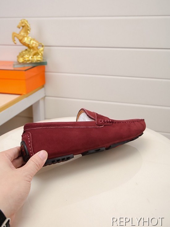 Hermes 2020 Mens Leather Loafer