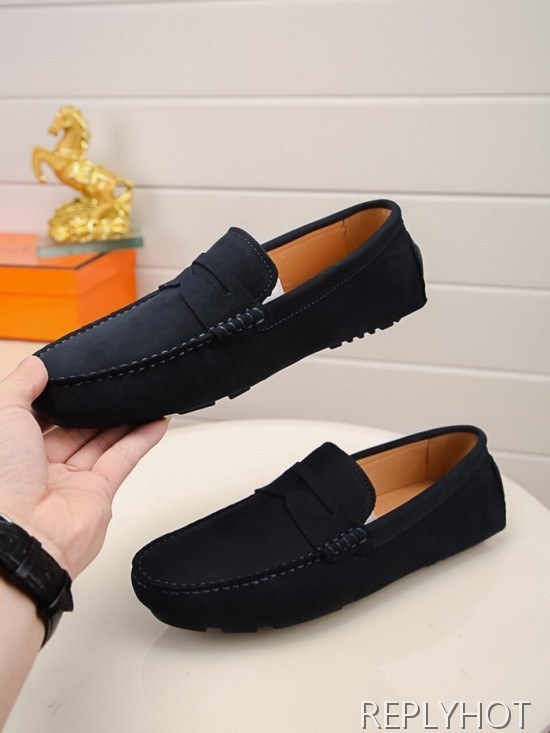 Hermes 2020 Mens Leather Loafer