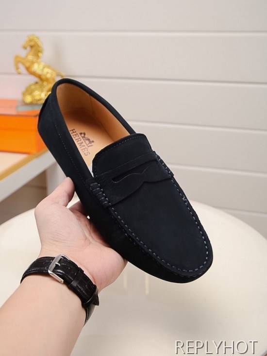 Hermes 2020 Mens Leather Loafer