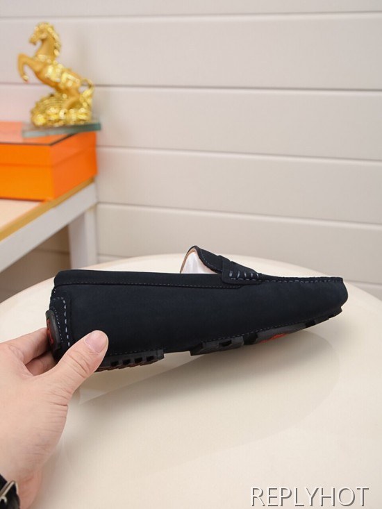 Hermes 2020 Mens Leather Loafer
