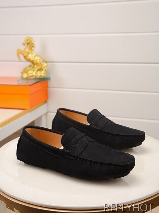 Hermes 2020 Mens Leather Loafer