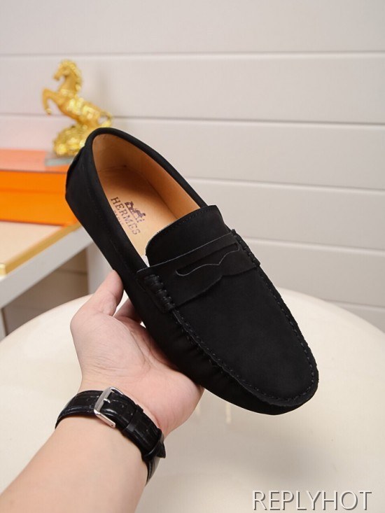 Hermes 2020 Mens Leather Loafer