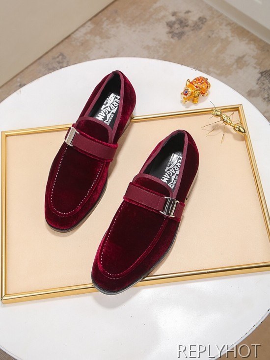 Ferragamo  2020 Mens Leather Loafer