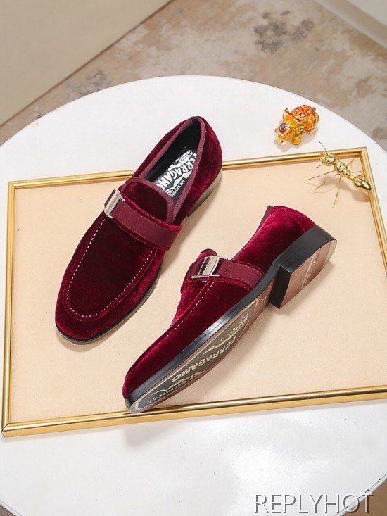 Ferragamo  2020 Mens Leather Loafer