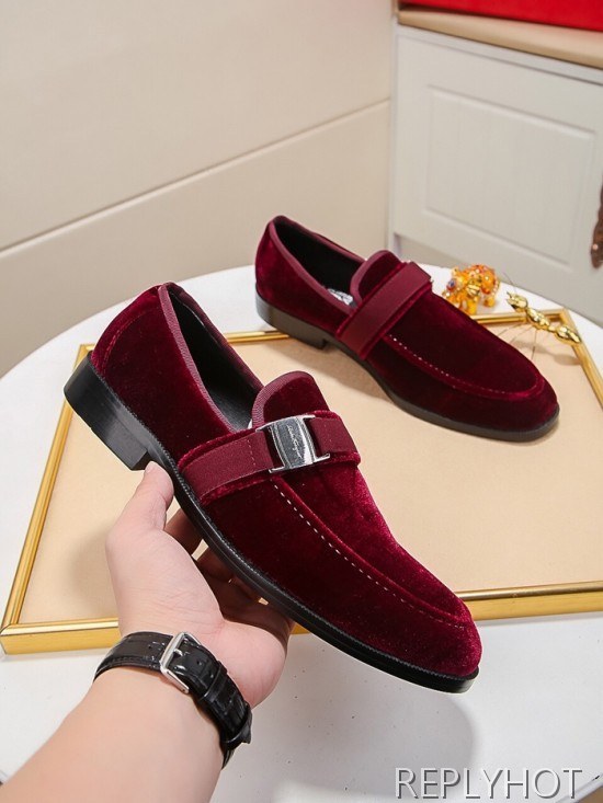 Ferragamo  2020 Mens Leather Loafer