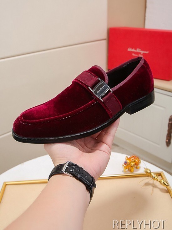 Ferragamo  2020 Mens Leather Loafer