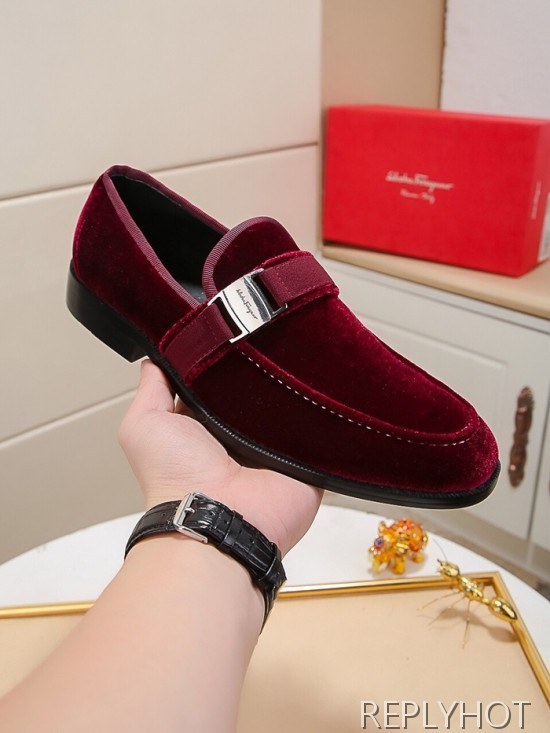 Ferragamo  2020 Mens Leather Loafer