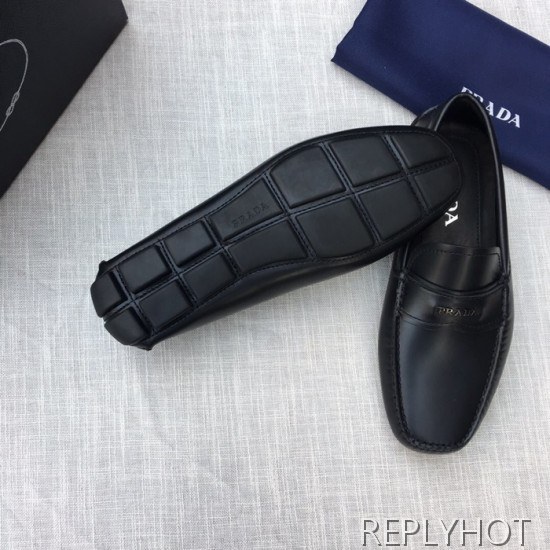 Prada 2020 Mens Leather Loafer