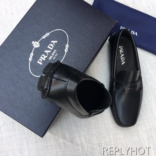 Prada 2020 Mens Leather Loafer
