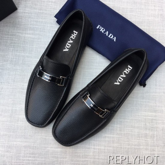 Prada 2020 Mens Leather Loafer