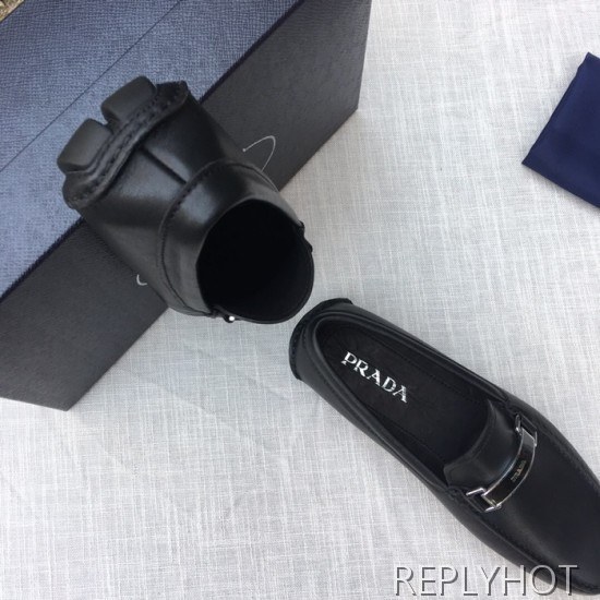 Prada 2020 Mens Leather Loafer