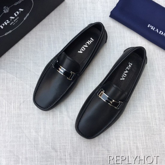 Prada 2020 Mens Leather Loafer
