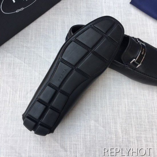 Prada 2020 Mens Leather Loafer