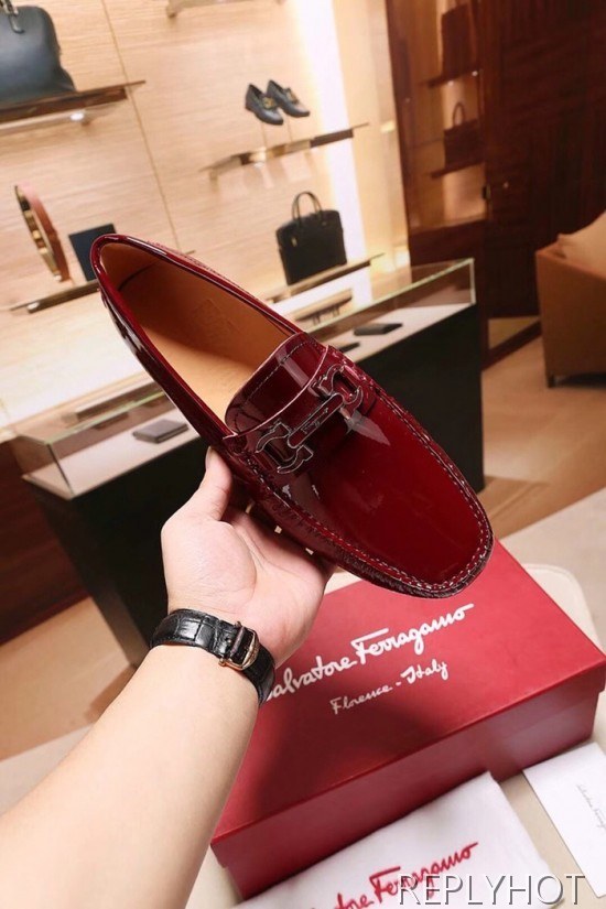 Ferragamo  2020 Mens Leather Loafer