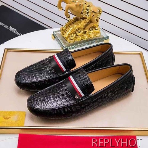 Armani 2020 Mens Leather Loafer