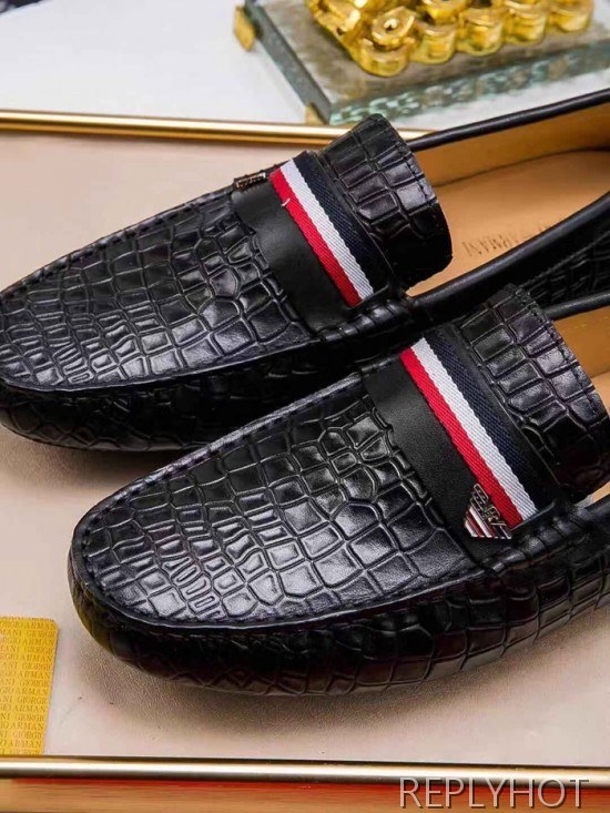 Armani 2020 Mens Leather Loafer