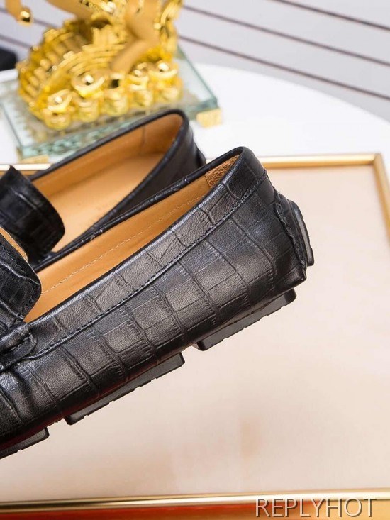 Armani 2020 Mens Leather Loafer