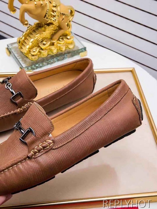 Armani 2020 Mens Leather Loafer