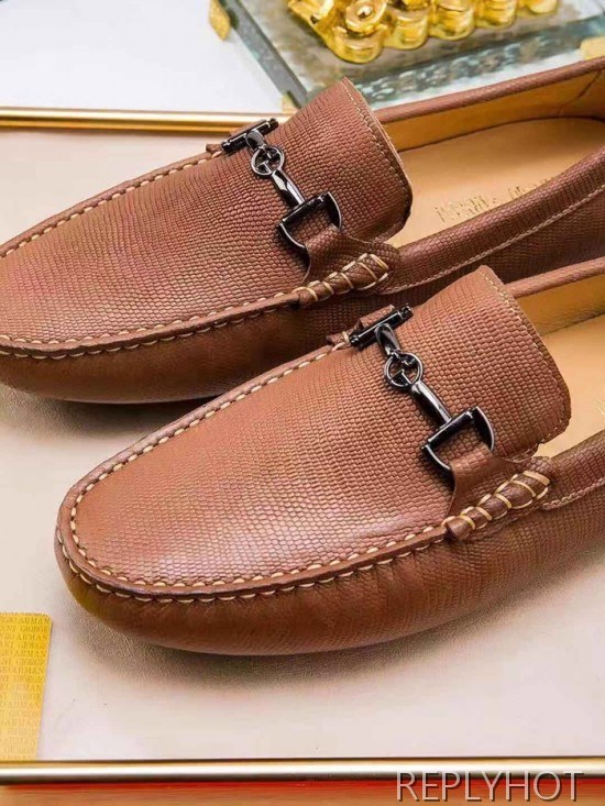Armani 2020 Mens Leather Loafer