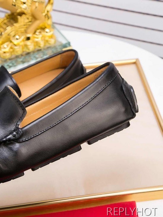 Armani 2020 Mens Leather Loafer