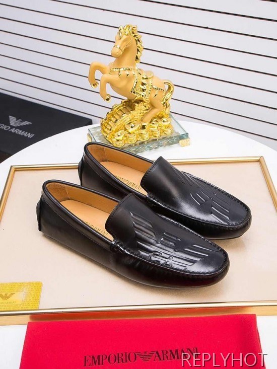 Armani 2020 Mens Leather Loafer