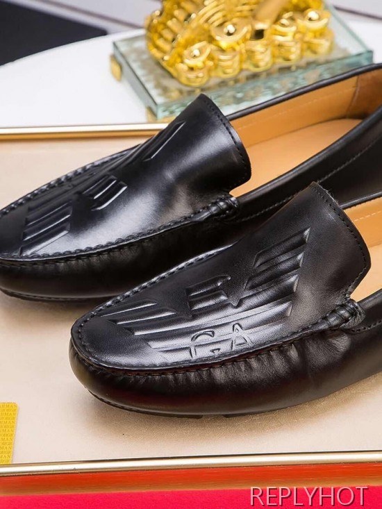 Armani 2020 Mens Leather Loafer