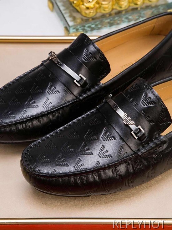 Armani 2020 Mens Leather Loafer