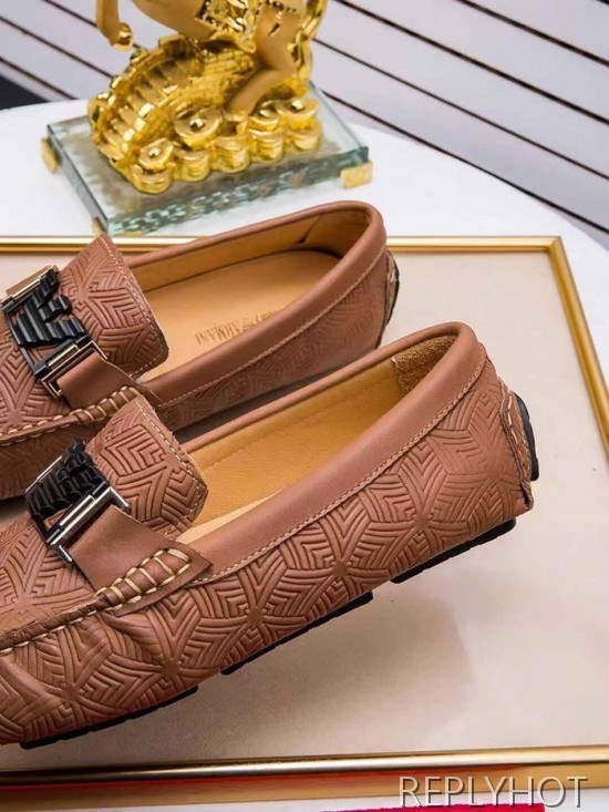 Armani 2020 Mens Leather Loafer