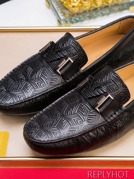 Armani 2020 Mens Leather Loafer