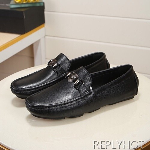 Armani 2020 Mens Leather Loafer