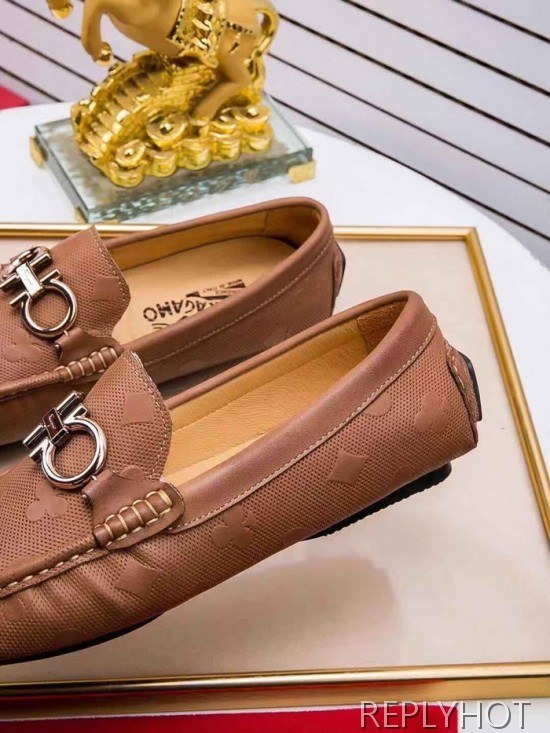 Ferragamo  2020 Mens Leather Loafer