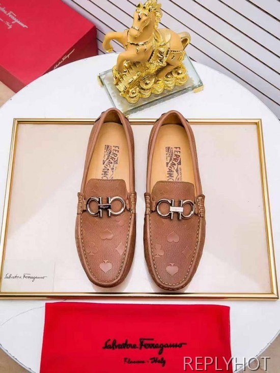 Ferragamo  2020 Mens Leather Loafer