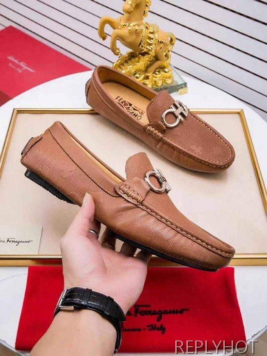 Ferragamo  2020 Mens Leather Loafer