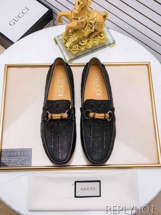Gucci 2020 Mens Leather Loafer