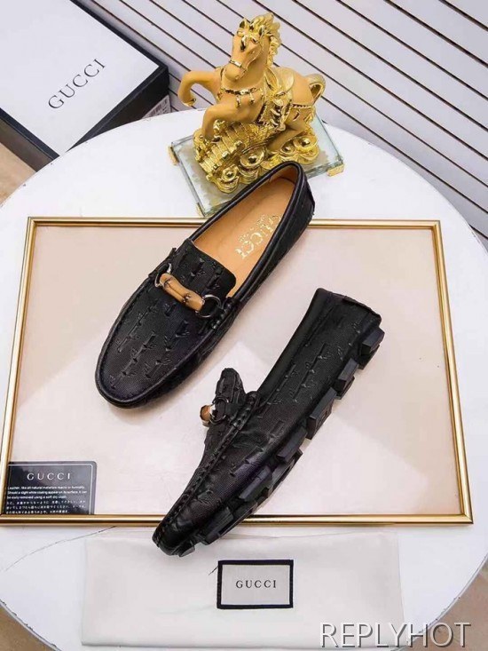 Gucci 2020 Mens Leather Loafer