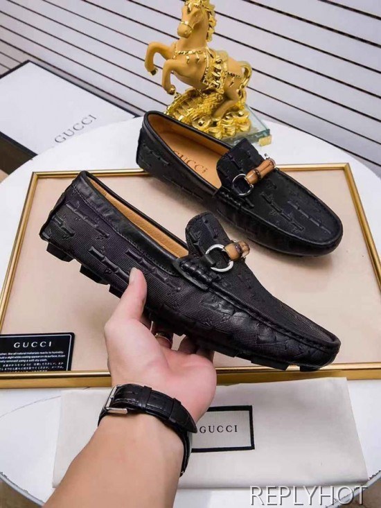 Gucci 2020 Mens Leather Loafer