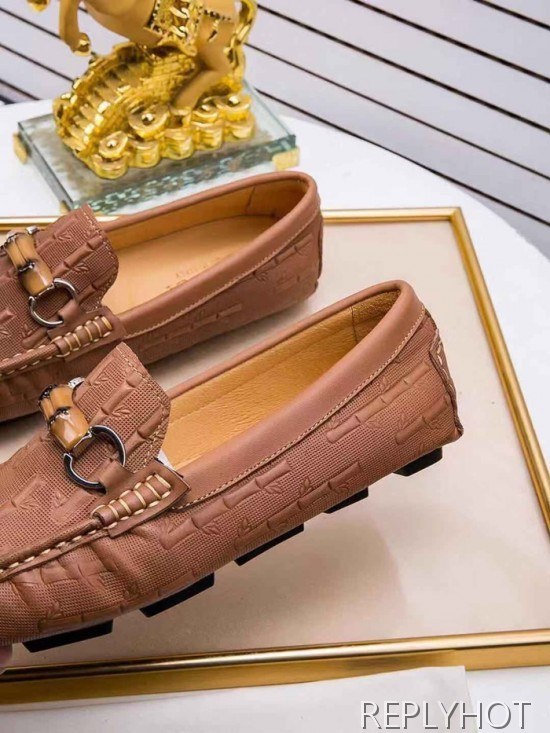 Gucci 2020 Mens Leather Loafer